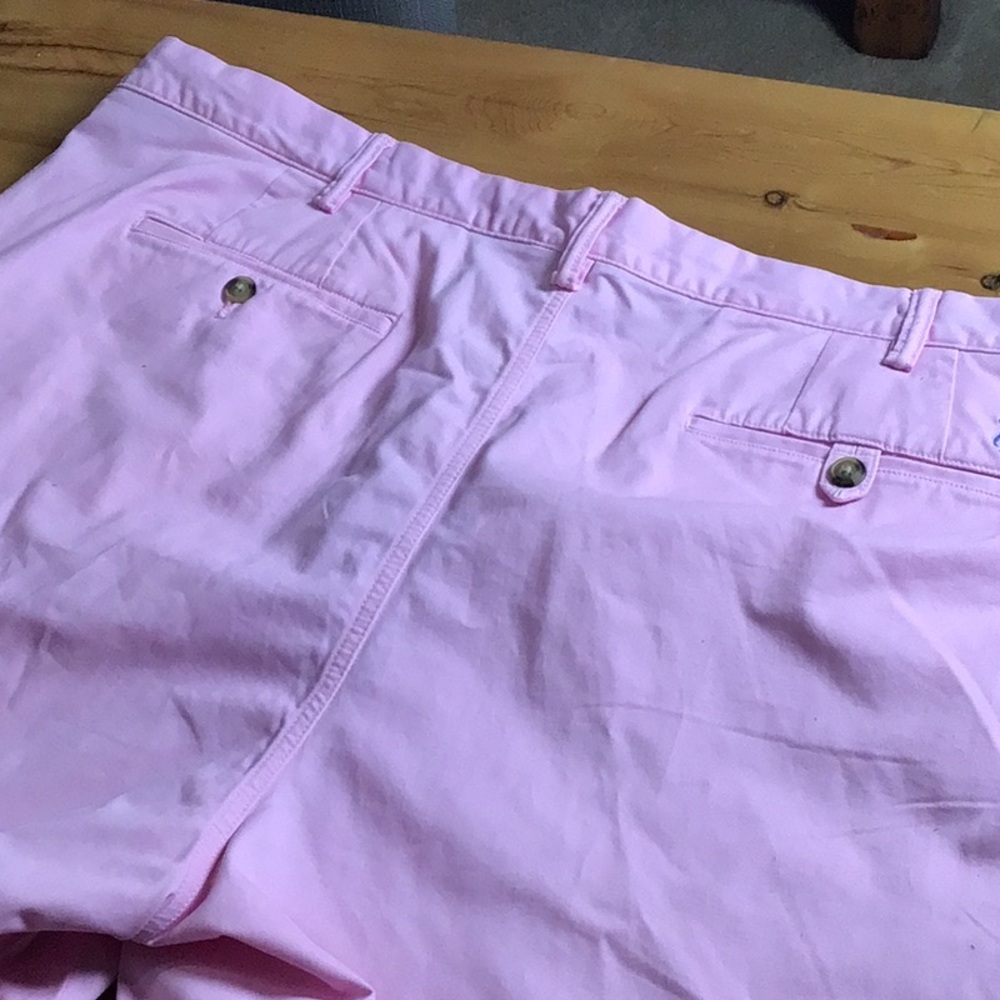 Ralph Lauren Pink Men’s Flat Front Shorts with Blue Pony size 46:classic fit - Picture 10 of 16